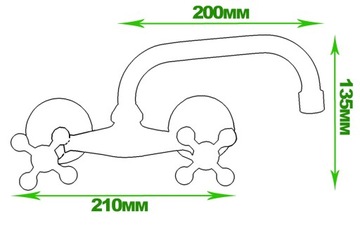 РАКОВИНА ЛАТУННАЯ FAPPER STILO BKI 550D