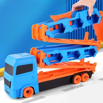 ИНТЕРАКТИВНЫЙ ГРУЗОВИК С ПУСКОВЫМИ УСТАНОВКАМИ И 6 КРОШЕЧНЫМИ ГОНОЧНИКАМИ