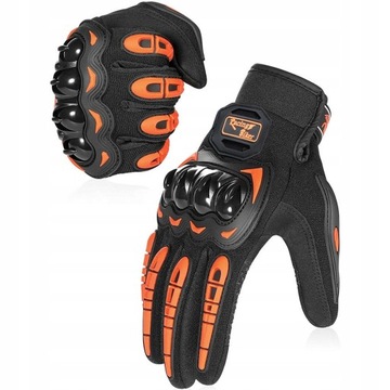 RĘKAWICE MOTOCYKLOWE ROWEROWE OCHRONNE M