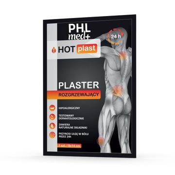 Plaster rozgrzewający Paso Hot Plast 1szt
