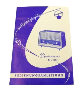 старое радио Blaupunkt Verona Type 2605
