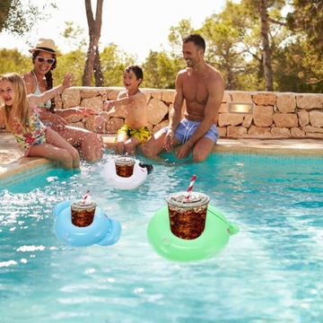 6 ШТ. ДУЮЩИЕ КАРТОННЫЕ ДЕРЖАТЕЛИ ДЛЯ НАПИТКОВ ДИЗАЙН ЖИВОТНЫХ