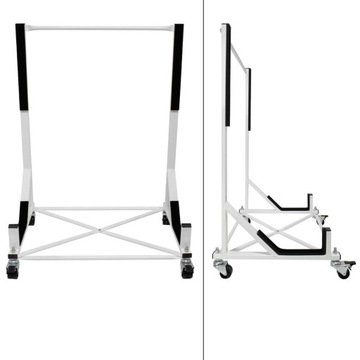 Stojak Hardtop bialy z pokrywa XXL