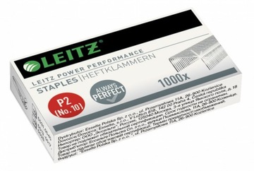 Zszywki LEITZ stalowe biurowe P2 No.10 1000szt x10