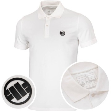 Męska Koszulka Polo Pitbull Jersey Polówka Logo_L