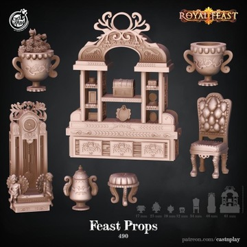Cast n Play - Feast Props