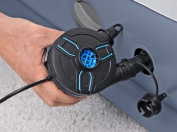 Надувной матрас Bestway 2-местный Queen Tritech Air pump 203x152x36см 6716T