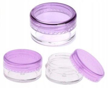 50шт КОНТЕЙНЕРЫ 3г 3мл БАНКИ фиолетовый контейнер