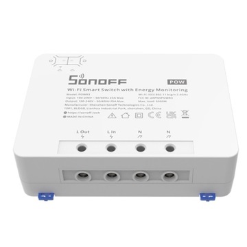 Smart Przełącznik WiFi Sonoff 230V 25A 5500W
