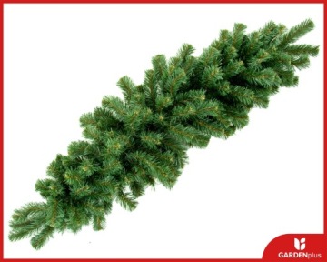 Елочная гирлянда Рождественский круассан 40 см Зеленый