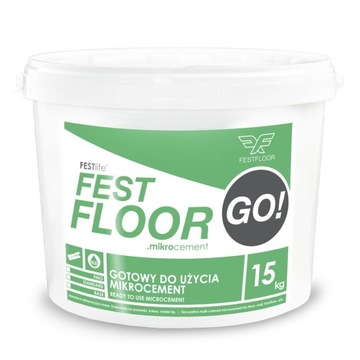 mikrocement FESTFLOR GO 15kg ZRÓB TO SAM 35 kolory