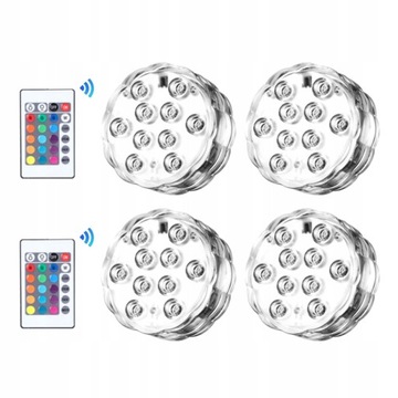 4X LAMPY LED DO SPA JACUZZI MULTIKOLOR BESTWAY