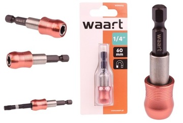 Магнитный держатель адаптера, быстроразъёмный наконечник 1/4