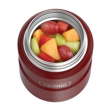 Пищевой термос с ложкой Thermos Rustic Red 0,47L