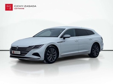 Volkswagen Arteon Fastback Facelifting 2.0 TDI SCR 150KM 2022 Volkswagen Arteon 2.0TSI 190KM Elegance DSG SerwisASO Keyless Acc Navi Vir