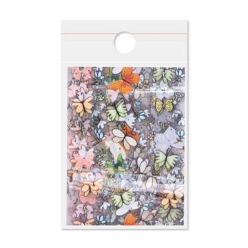 Переводной фольгированный нейл-арт LOVLEY TIME 8