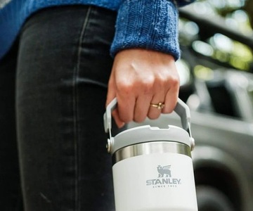 Кружка Stanley The Iceflow Flip Straw Tigerlily Plum, 0,89 л