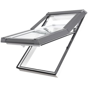 Plastikowe okno dachowe SkyFens SKYLIGHT | 78x118 cm | białe