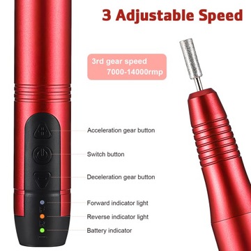 Профессиональный маникюрный набор для фрезерования ногтей