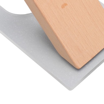 ELEKTRYCZNY WSPORNIK NOŻYCOWY PODPORY AKRYLOWE I DREWNIANE