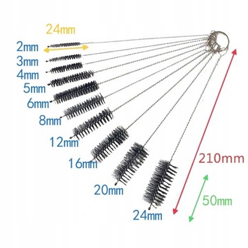 НАБОР НЕЙЛОНОВЫХ ОЧИСТИТЕЛЕЙ ДЛЯ ОЧИСТИТЕЛЯ КУХОННЫХ СТИРОК ПОСУДА 10X