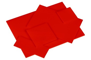 ПЛЕКСИ PLEXI RED GLOSS PLEXI 3MM, нарезанный по размеру