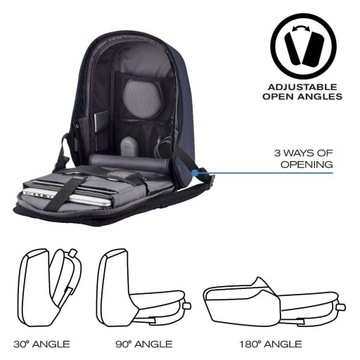 Рюкзак с защитой от кражи для ноутбука 13,3 дюйма XD Design Bobby Hero Small P705.705