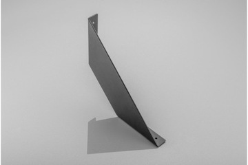 Полкодержатель FLAT, черный матовый