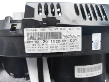 MERCEDES-BENZ E-CLASS PŘÍSTROJOVÁ DESKA / TACHOMETR E 220 CDI BLUETEC DIESEL