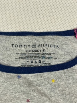 Tommy Hilfiger Longsleeve Dziecięcy Damski Logo Unikat Klasyk XL 16Y
