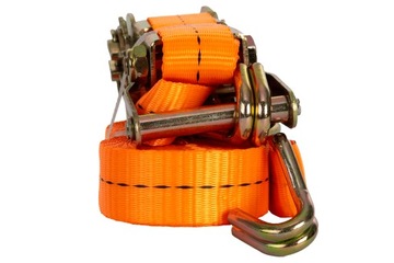 Транспортный ремень с натяжителем, ремнями для крепления груза 6М/25мм/1Т