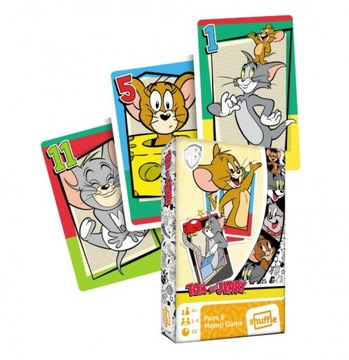 PIOTRUŚ PAN + MEMO TOM I JERRY KARTY CARTAMUNDI