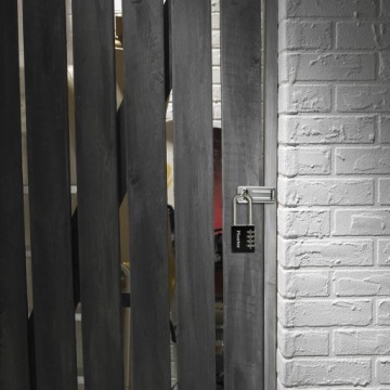 Замок навесной с длинной комбинацией Master Lock 7640EURDBLKLH