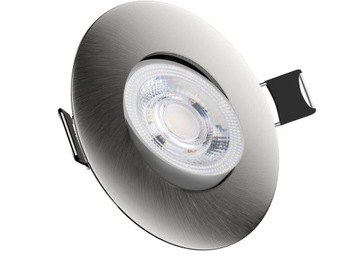 addlon Zestaw 12 reflektorów LED do zabudowy 230 V