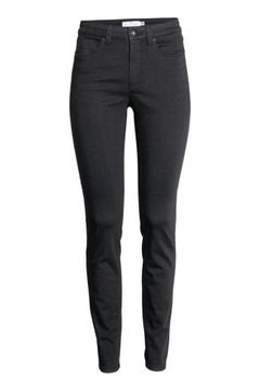 H&M Elastyczne spodnie do kostki klasyczne materiałowe casual damskie 42 XL