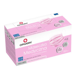 Maseczki chirurgiczne Opharm typ IIR 50 szt.