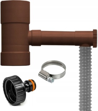 Коллектор Водоуловитель+шланг+лента 100мм КОРИЧНЕВЫЙ