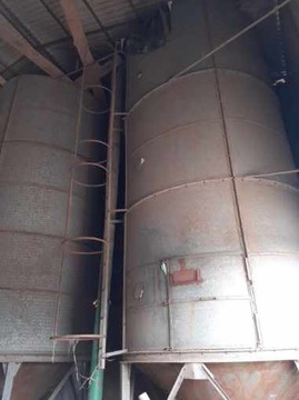 Silos lejowy rybia łuska i wentylator