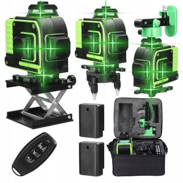POZIOM LASEROWY z 16 LINIAMI 360 4D