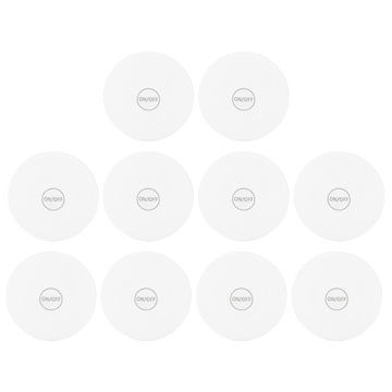 10 шт. светодиодная подставка для бутылок, светодиодная подсветка, наклейки для подстаканников (RU)