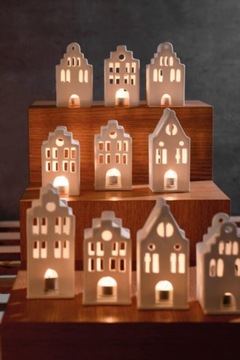 ŚWIECZNIK LAMPION LATARENKA Ratusz Rader