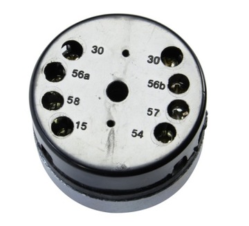 Замок зажигания с ключом металлическая гайка 0-1-2-3 Ursus C-330 C-360 C-385