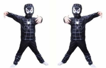 SPIDERMAN STRÓJ PRZEBRANIE KOSTIUM MASKA 98-104 S