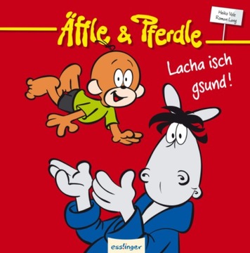 KIsiążka Affle & Pferdle - Lacha isch gsund!