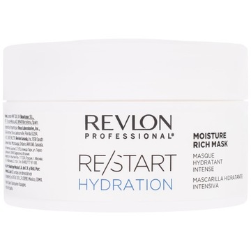 Revlon Restart Hydration Maska nawilżająca 250ml do włosów suchych