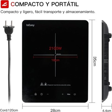 Портативная плита IsEasy WQ-8010