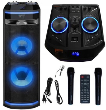 KOLUMNA AKTYWNA GŁOŚNIK BLAUPUNKT PS11DB BLUETOOTH KARAOKE Outlet