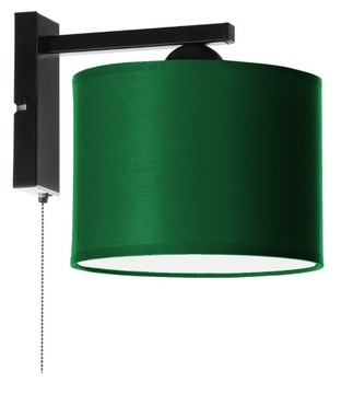 Kinkiet Ścienny z włącznikiem Abażur Kolory LED Edison E27