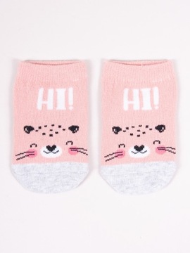 6 ПАКЕТ ДЕТСКИХ НОСКОВ, хлопок, 3-6 м