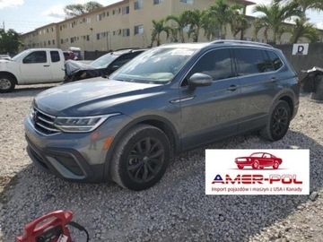 Volkswagen Tiguan II 2022 Volkswagen Tiguan 2022 r., 2,0 L od ubezpieczalni 2.0 Benzyna 184KM